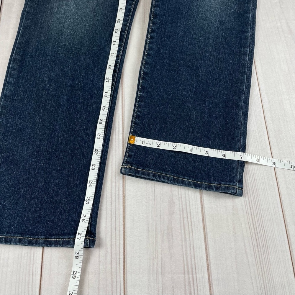 Jessica Simpson Harmony High Rise Slim Straight Jeans Women’s 28 Blue Dark Wash - Picture 14 of 16